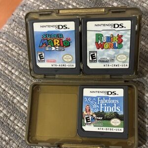 Nintendo DS Game Trio - Colorful Adventure Set